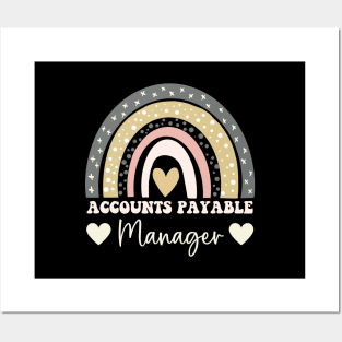 Accounts Payable Vintage Retro Accounts Payable Manager Posters and Art